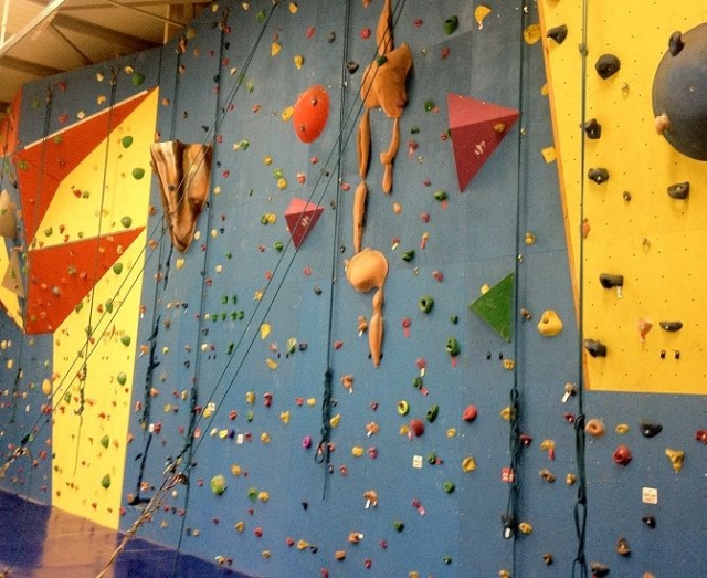  La nostra parete da arrampicata 